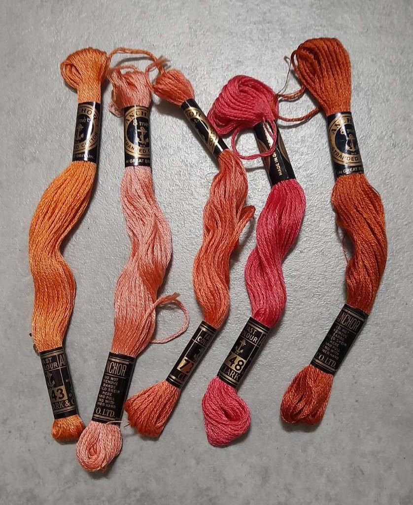 BORDUUR GAREN 5 strengen, Ophalen of Verzenden, Nieuw, Handborduren, Borduurgaren of Zijde