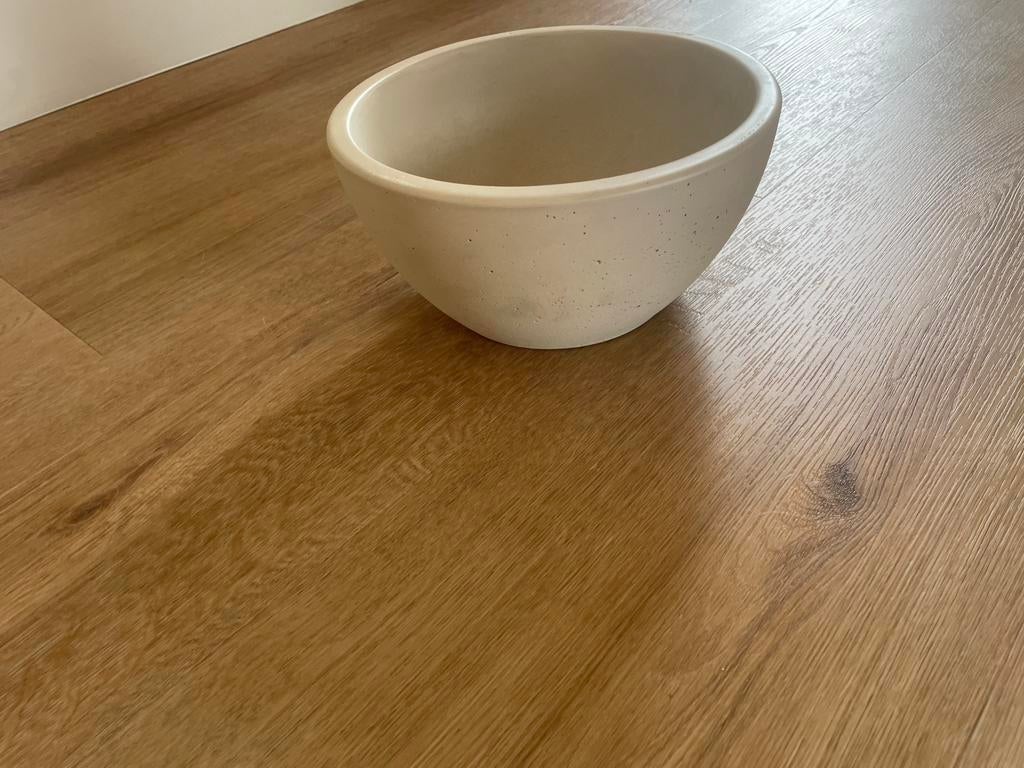 Opbouwkom was bak beton diameter 24 cm, Ophalen of Verzenden, Zo goed als nieuw, Wastafel