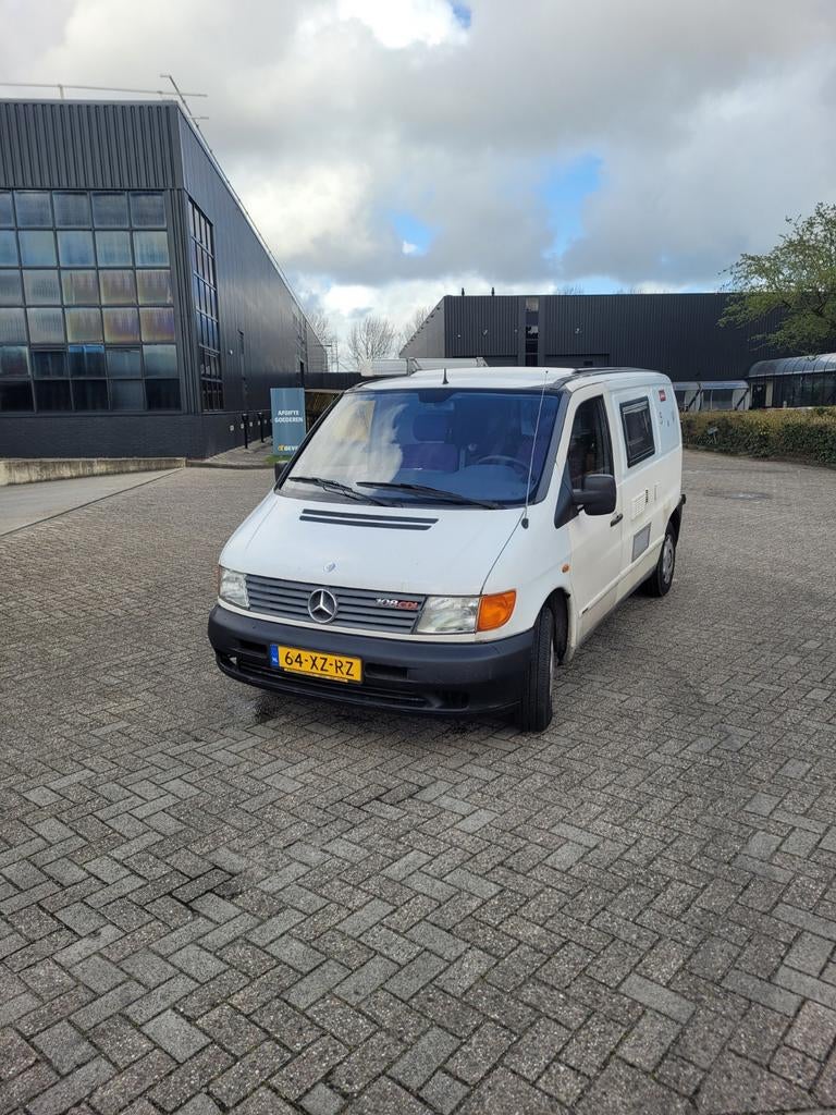 Mercedes Vito  bus camper   KOOPJE!!, Buscamper of Camperbus, Mercedes  vito, Tot en met 2, Bedrijf