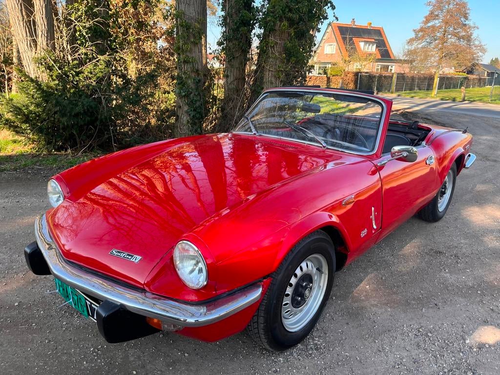 Triumph Spitfire 1300 MK IV Soft Top, Achterwielaandrijving, Gebruikt, Cabriolet, Origineel Nederlands