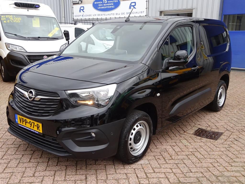 Opel Combo 1.5D L1H1 EU6 3 Zitplaatsen ECC CRUISE CONTROL NA, Voorwielaandrijving, Gebruikt, 4 cilinders, Zwart