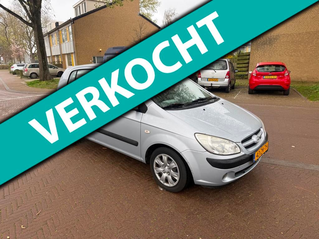 Hyundai Getz AUTOMAAT / Tweede eigenaar / Airco / 5 deurs, 4 cilinders, Origineel Nederlands, Bedrijf, Getz