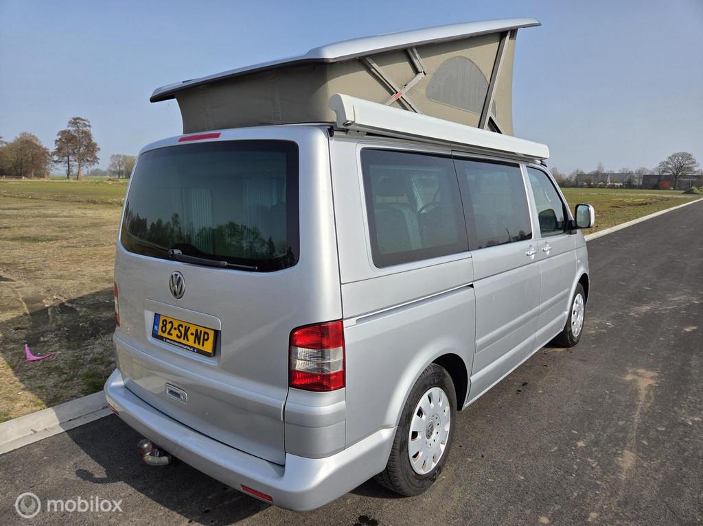 Volkswagen T5 California 2.5TDI ☆Automaat, Hefdak, Airco, Caravans en Kamperen, Campers, Automaat, Volkswagen, Bedrijf, Diesel