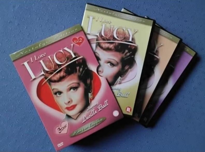 DVD I love Lucy vol 2 (Lucille Ball), Cd's en Dvd's, Dvd's | Tv en Series, Zo goed als nieuw, Komedie, Boxset, Alle leeftijden