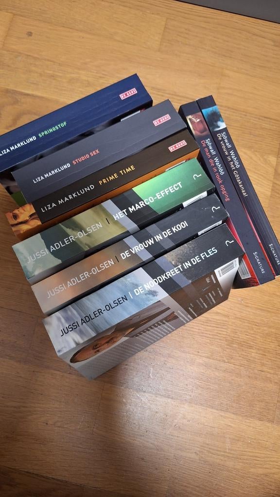 Thrillers 11x ( Zweedse schrijvers), Boeken, Ophalen of Verzenden, Gelezen