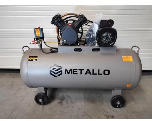 Metallo compressor 200 liter - 3Kw. nieuw!!, Ophalen, Nieuw, 200 tot 400 liter/min, Mobiel