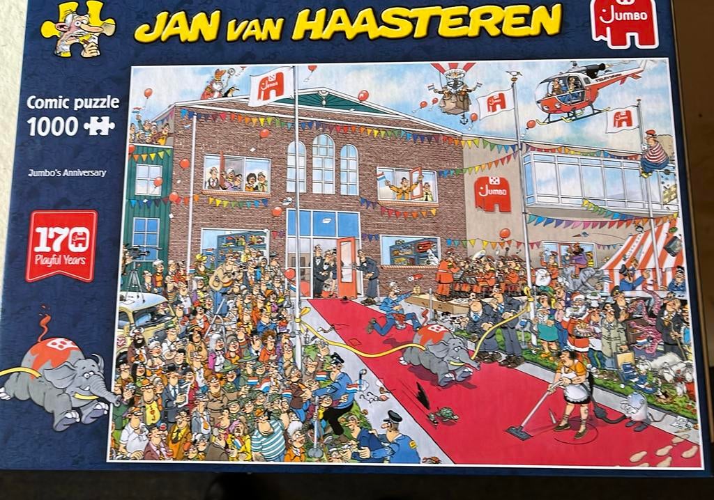 Jan van Haasteren, Ophalen of Verzenden, 500 t/m 1500 stukjes, Zo goed als nieuw