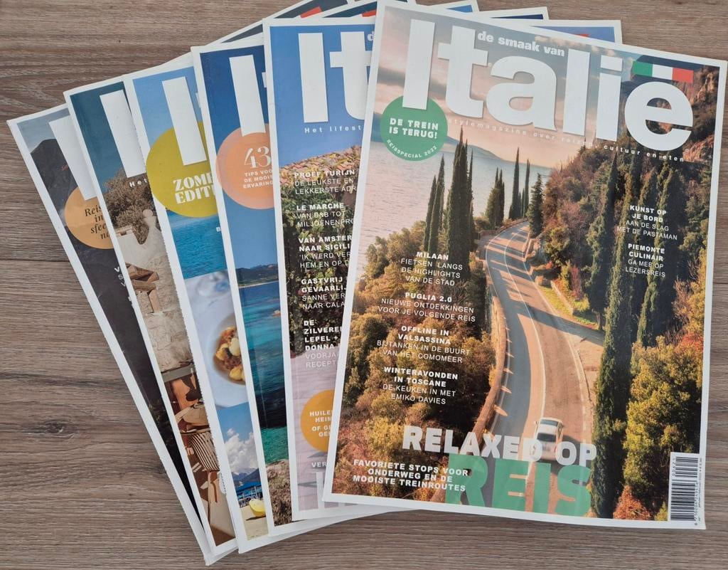 De Smaak van Italië '22, Boeken, Tijdschriften en Kranten, Ophalen, Zo goed als nieuw