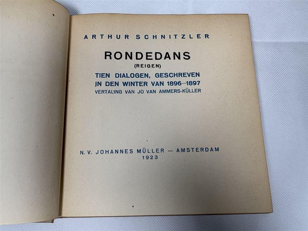 Arthur Schnitzler's Rondedans [Reigen] [1923] — 10 Dialogen, Ophalen of Verzenden, Gelezen, Ballet of Musical