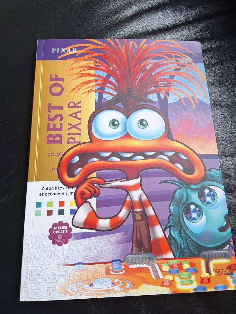 Disney kleuren op nummer Best of Pixar, Ophalen of Verzenden