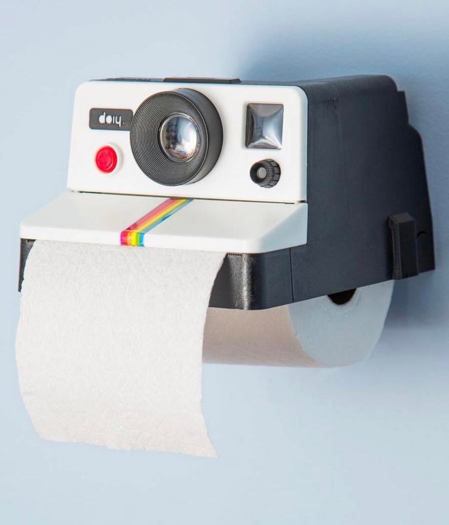 WC rol houder Retro Polaroid, Ophalen of Verzenden, Zo goed als nieuw, Overige typen