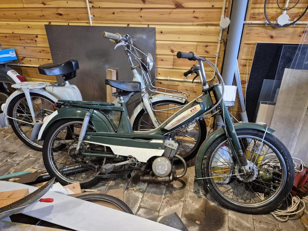 Kaptein Mobylette en Kaptein Spartamatic Klassieke Bromfiets, Ophalen, Gebruikt, Maximaal 45 km/u