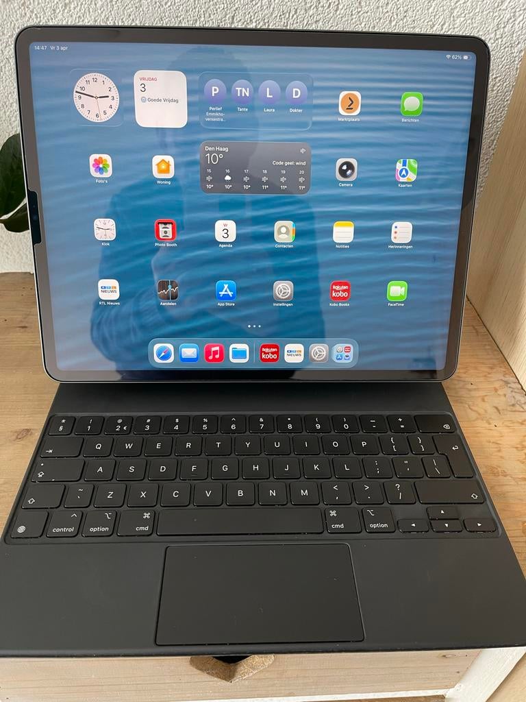Apple iPad Pro 12.9 inch (2020) Wi-Fi 128GB Spacegrijs, Computers en Software, Apple iPads, 13 inch of meer, Ophalen of Verzenden