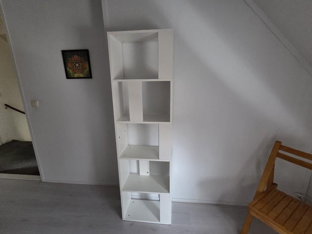 Boekenkast/room divider van VidaXL, Ophalen, Met plank(en), Minder dan 50 cm, Zo goed als nieuw