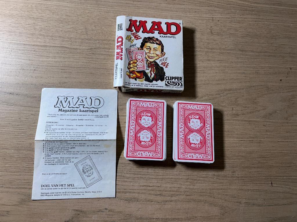 MAD Kaartspel, Hobby en Vrije tijd, Ophalen of Verzenden, Zo goed als nieuw