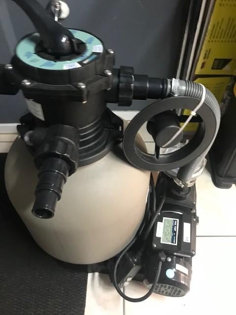 Zandfilterset, Ophalen, Nieuw