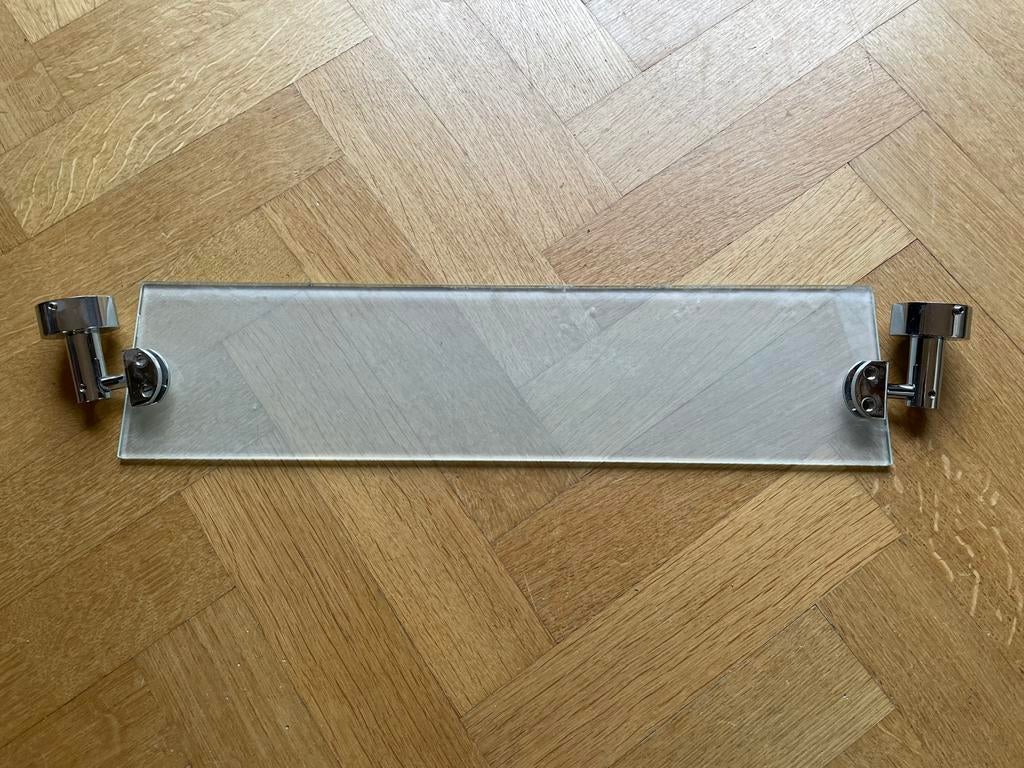 Glazen badkamer planchet, Ophalen of Verzenden, Zo goed als nieuw