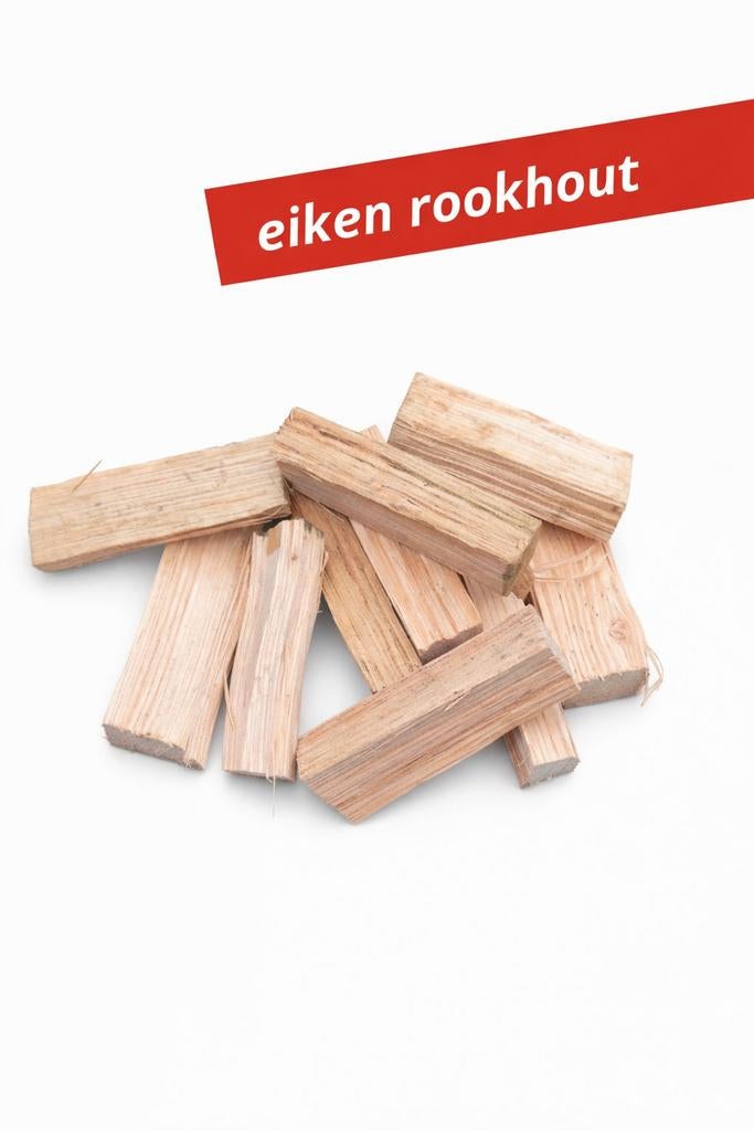 Eiken of beuken ovengedroogd rookhout, Minder dan 3 m³, Ophalen of Verzenden, Blokken