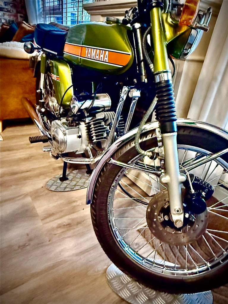 Yamaha fs1 FS1 yb100 motorblok bromfietskenteken, Ophalen, Overige modellen, Maximaal 45 km/u, Zo goed als nieuw