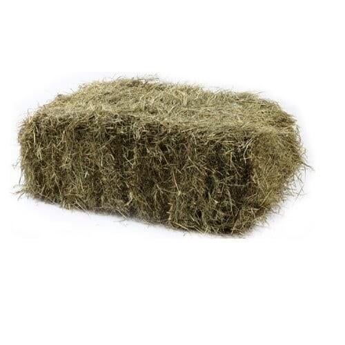 Gezocht: Boer voor hooi en stro voor konijnen, Ophalen