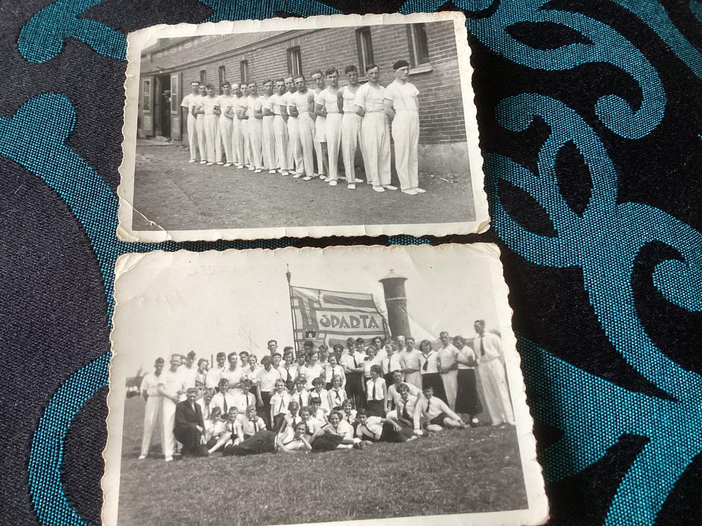 Leerdam Sparta gymvereniging 1935 Hemelvaartsdag,oude fotos., Foto, Ophalen of Verzenden, Zo goed als nieuw, Voor 1940