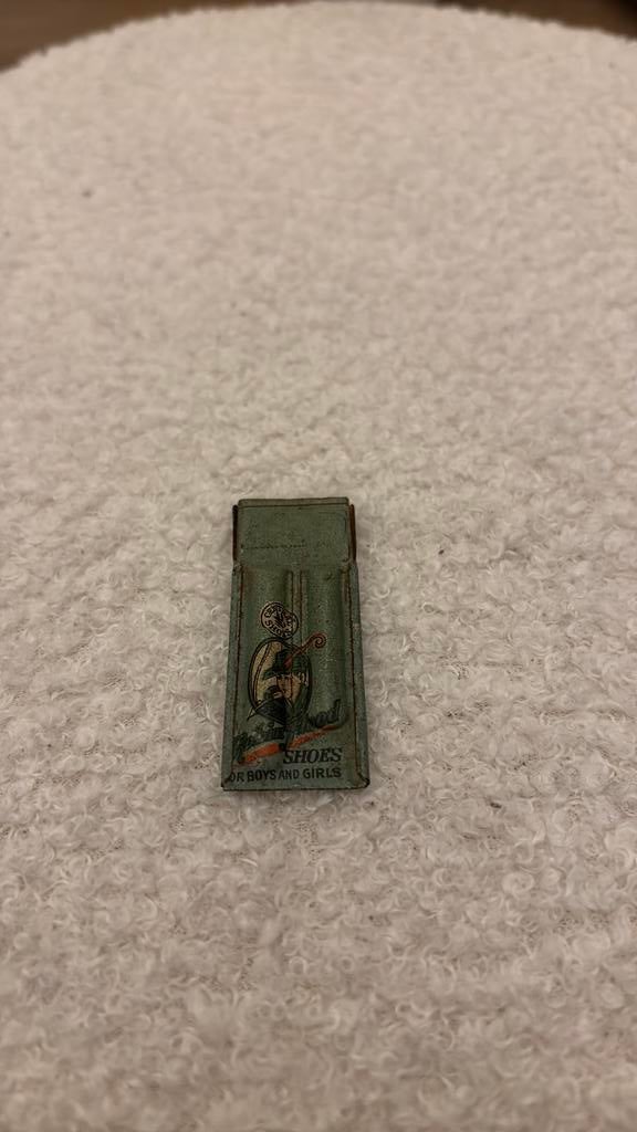 Oud blikken reclame fluitje Tin  toys, Antiek en Kunst, Ophalen of Verzenden