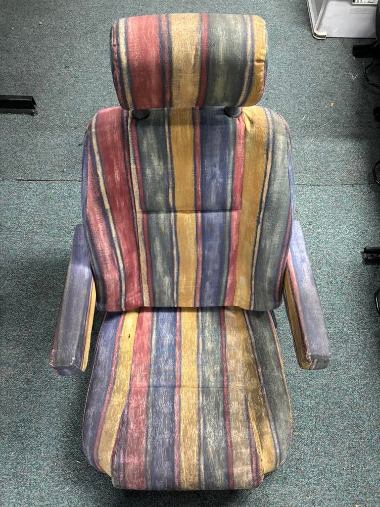 Te koop 2 camper piloten stoelen met draaiplateau., Huis en Inrichting, Fauteuils, Ophalen, Zo goed als nieuw