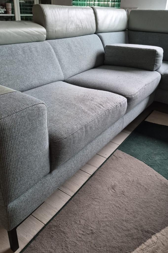 Montel Hoekbank groen 250x250, Ophalen, Gebruikt, Minder dan 75 cm, Hoekbank