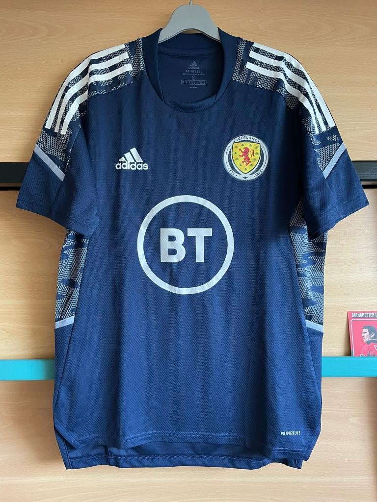 Schotland Adidas Voetbalshirt Blauw Maat S, Ophalen, Blauw, Zo goed als nieuw, Adidas