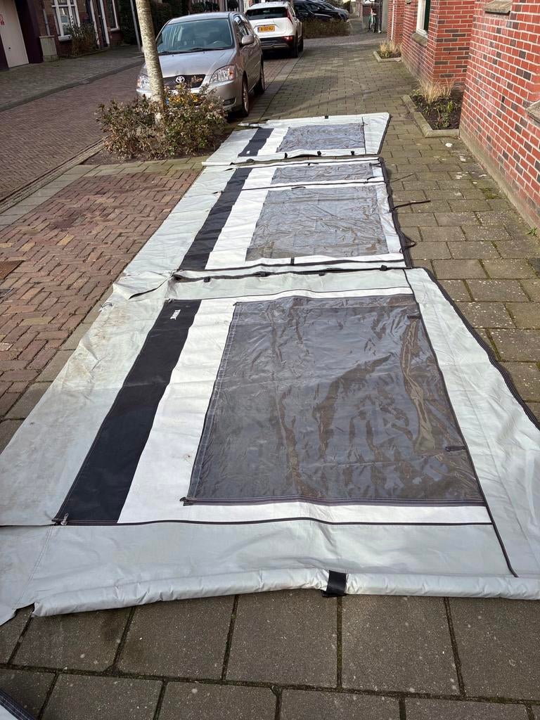 Thule residence g3 2xzijwnd en 1xvoorwnd eriba touring, Ophalen, Gebruikt