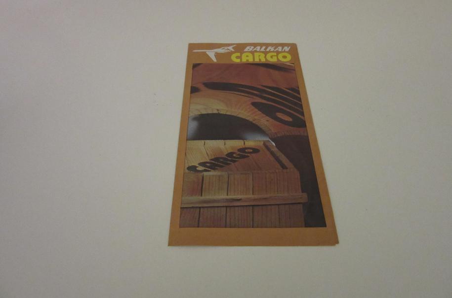Balkan cargo brochure, Verzenden, Zo goed als nieuw, Overige typen