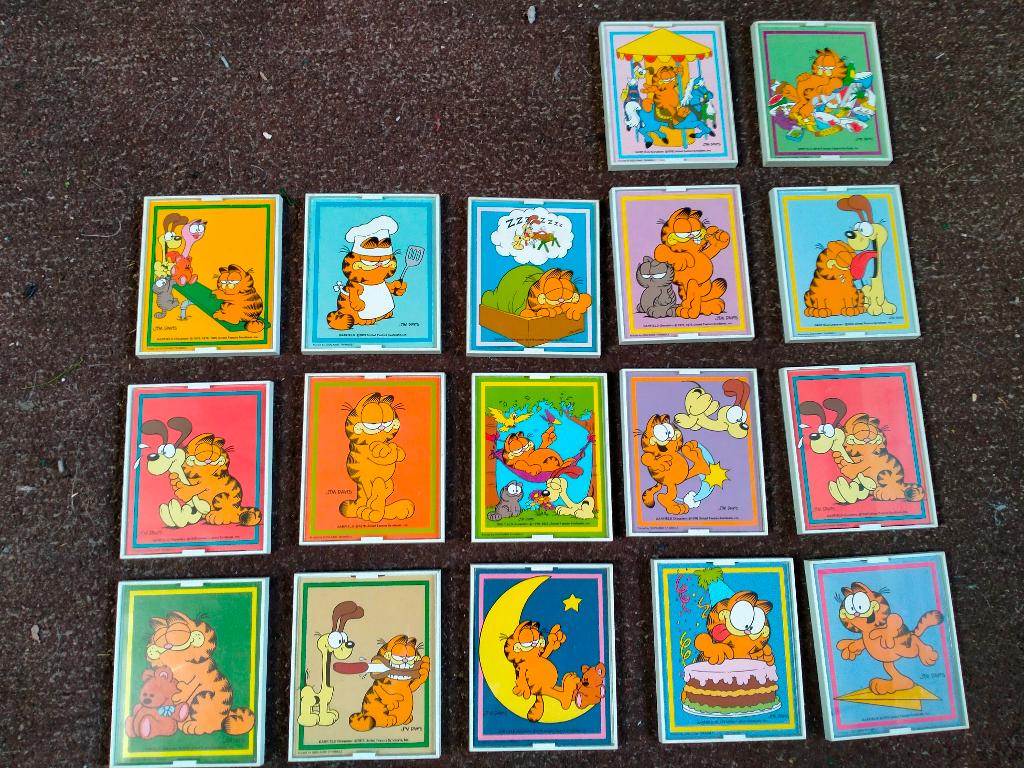 Garfield strip kat tekenfilm vintage lijstjes foto lijstje, Verzamelen, Stripfiguren, Ophalen of Verzenden, Garfield, Zo goed als nieuw