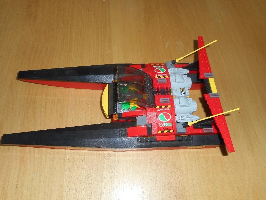 LEGO City 7244 catamaran speedboot, Inclusief minifiguren, Lego, Ophalen of Verzenden, City