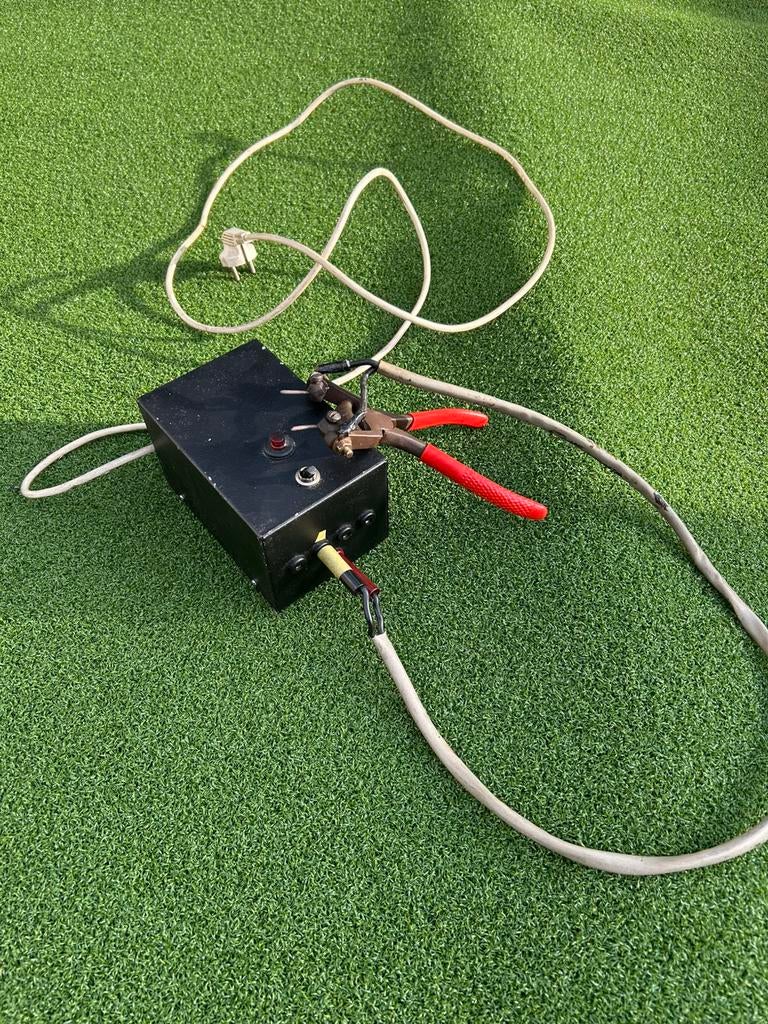 Trafo uitgloeiapparaat met tang compleet schoenmakerij, Ophalen of Verzenden, Gebruikt