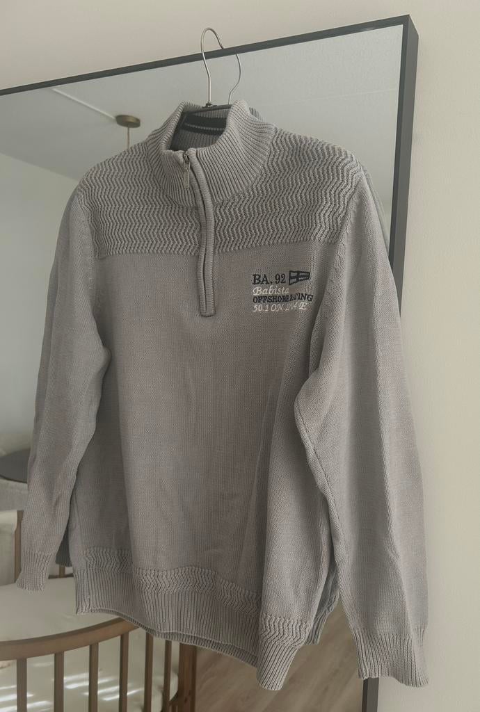Trui rits, Verzenden, Zo goed als nieuw, Maat 48/50 (M), Grijs