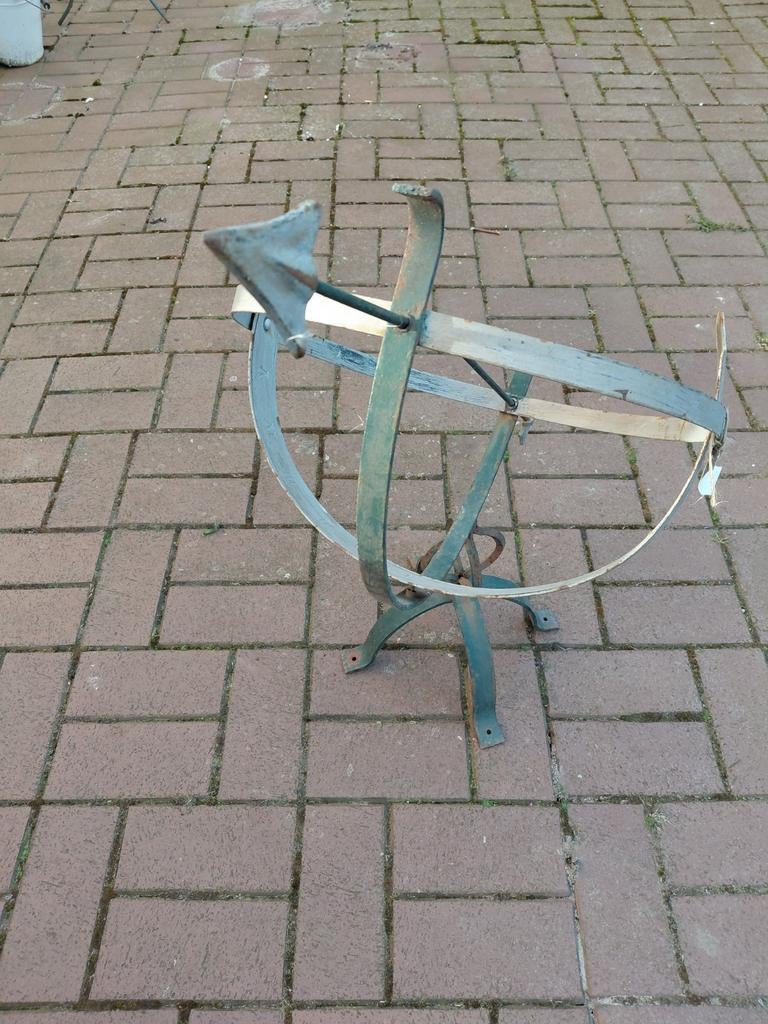 Antieke Zonnewijzer - Decoratief Tuinstuk, Ophalen, Gebruikt