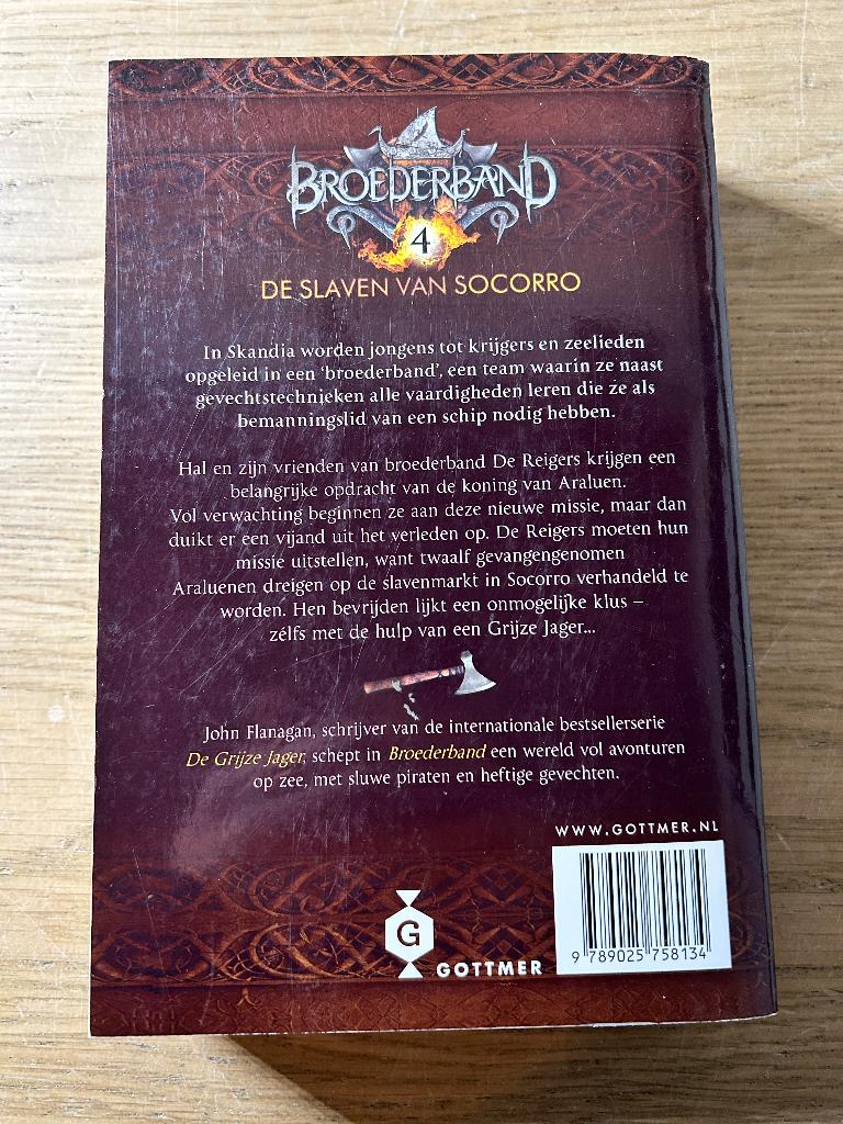 Broederband Boek 4 De Slaven van Socorro, Boeken, Ophalen of Verzenden, Gelezen