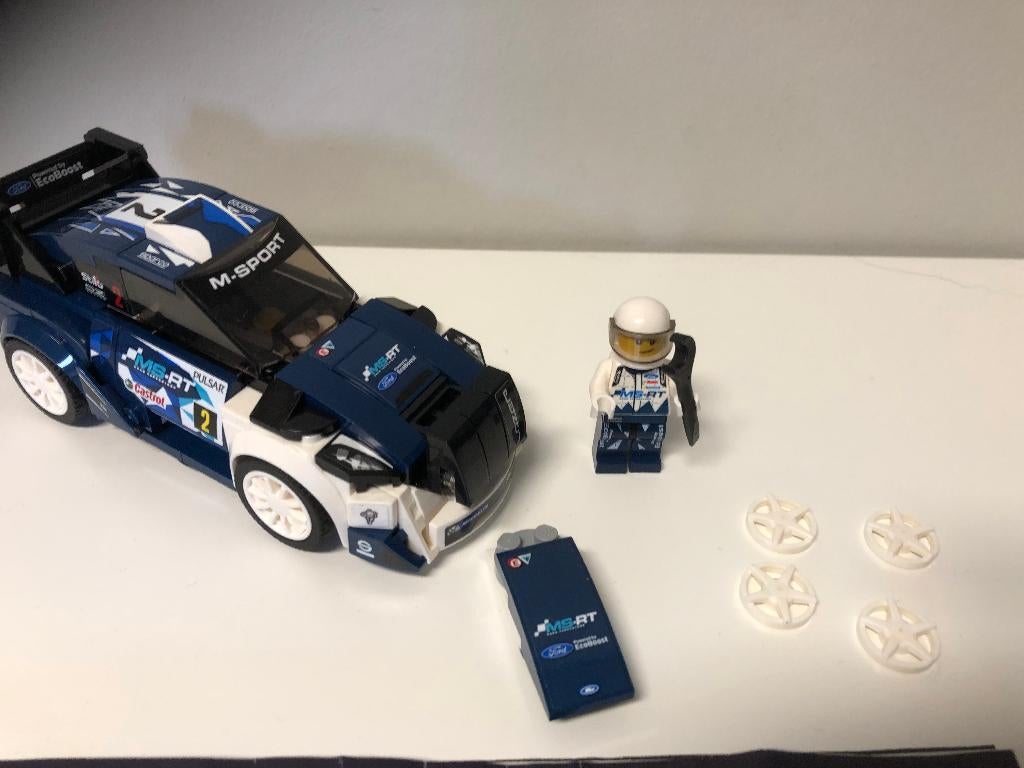 lego Speed 75885 Ford Fiesta WR, Compleet, Lego, Zo goed als nieuw, Complete set