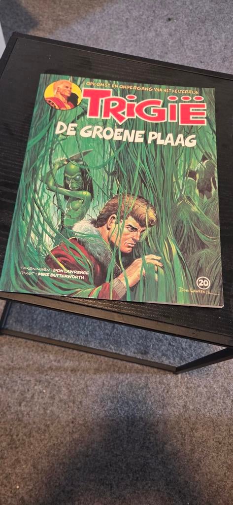 Trigie: De Groene Plaag, Eén stripboek, Ophalen of Verzenden, Gelezen