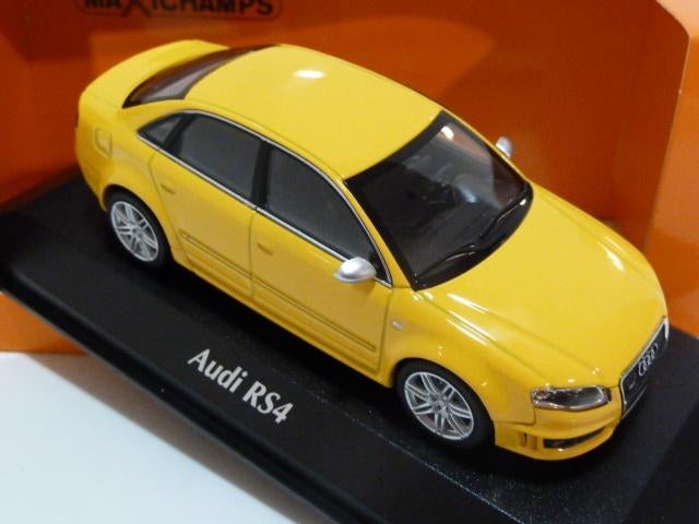 Maxichamps Minichamps Audi RS4 B7 saloon 2004 1:43 940014600, Hobby en Vrije tijd, Modelauto's | 1:43, Ophalen of Verzenden, Nieuw