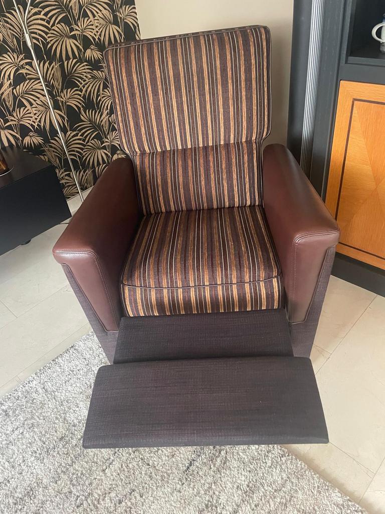 Relax stoel Prominent, Huis en Inrichting, Fauteuils, Ophalen, Zo goed als nieuw, Minder dan 75 cm, 50 tot 75 cm