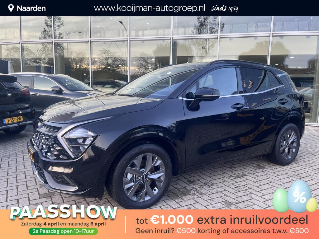 Kia Sportage 1.6 T-GDi Hybrid GT-Line LIMITED EDITION 590km!, Stof, Gebruikt, Euro 6, 4 cilinders