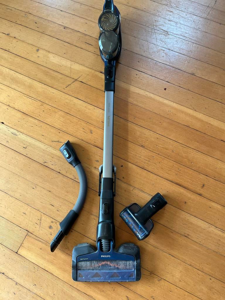 Philips Staafstofzuiger - Zo goed als nieuw, Ophalen, Zo goed als nieuw, Reservoir, Stofzuiger