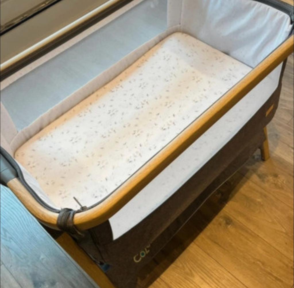 Tutti Bambini Cozee Co-sleeper met luxe matras en reistas, Ophalen of Verzenden, Gebruikt, Wieg