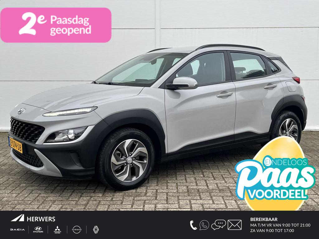 Hyundai Kona 1.6 GDI HEV Comfort Smart / Airco (automatisch), Stof, Gebruikt, Euro 6, 2 kWh