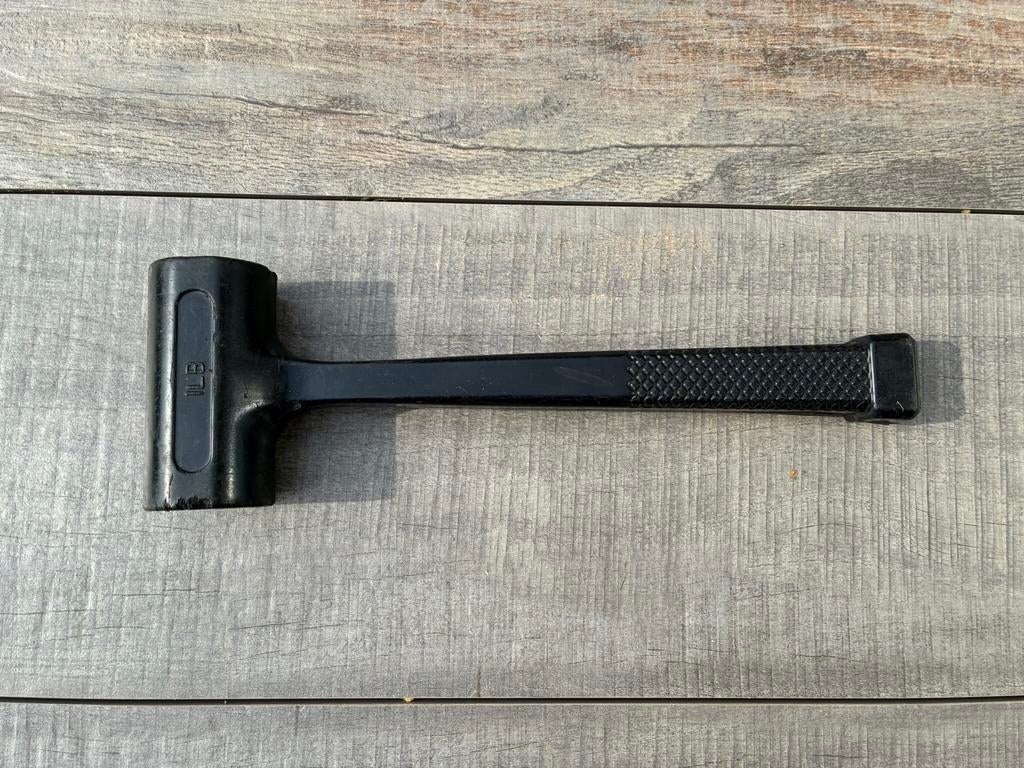 Te koop camping hamer en disselweger., Ophalen of Verzenden, Gebruikt