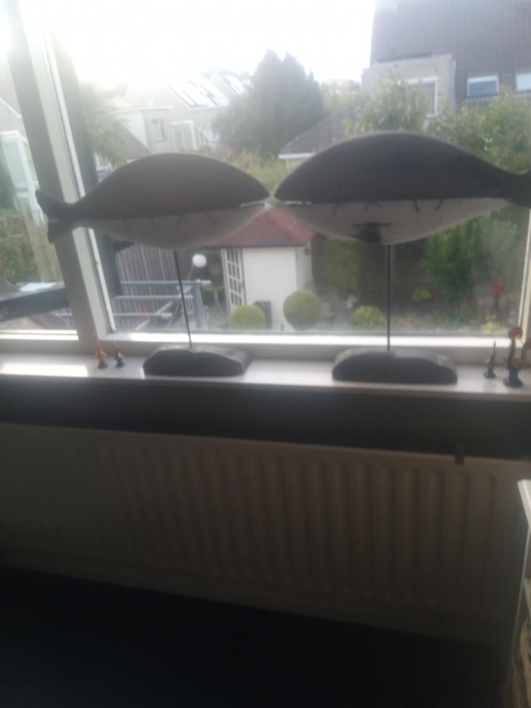 J line vissen, Huis en Inrichting, Woonaccessoires | Overige, Ophalen, Zo goed als nieuw