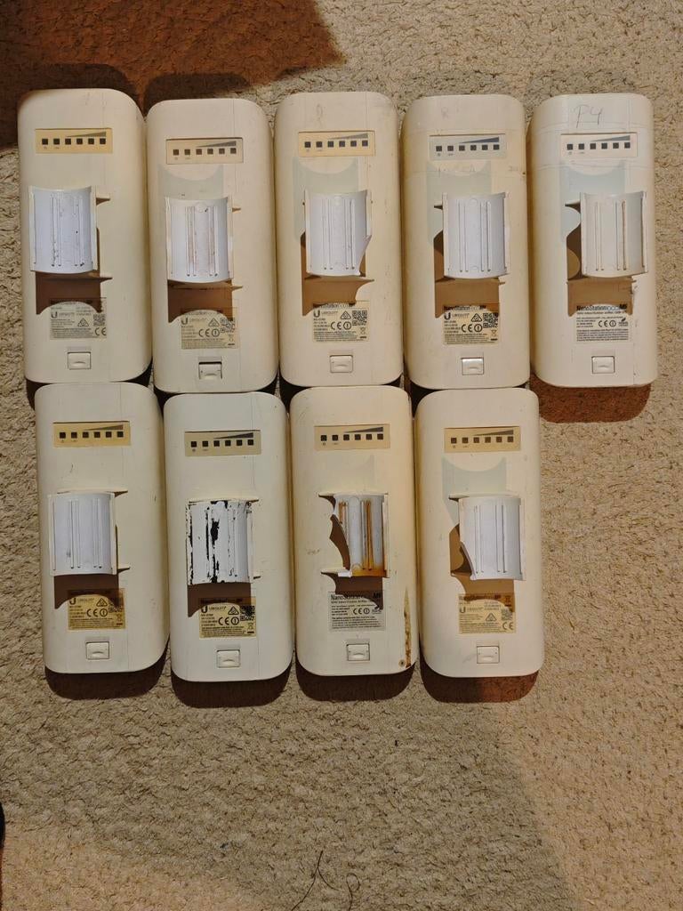 9x Ubiquiti NanoStation M5 loco - Draadloze Access Points, Ophalen of Verzenden, Gebruikt, Ubiquiti