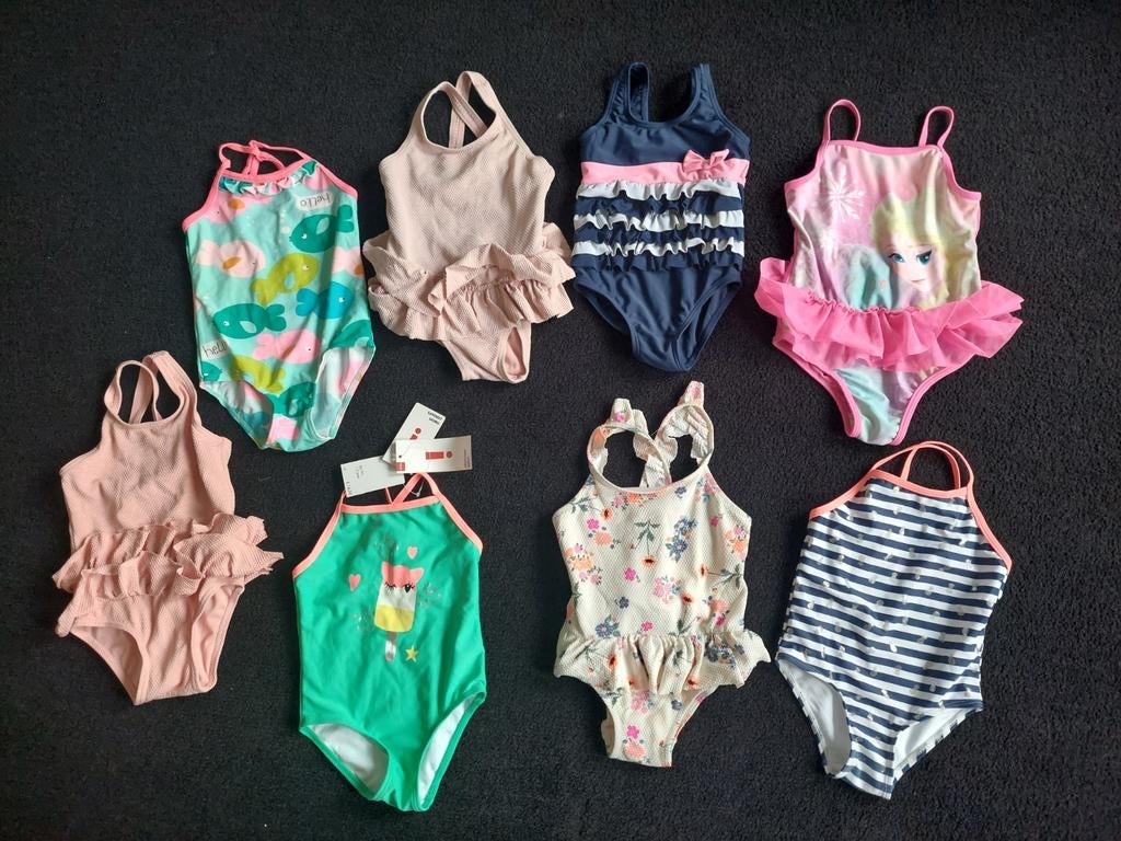 Zwemkleding maat 86/92 meisje badpak badpakken zwempak, Ophalen of Verzenden, Zo goed als nieuw, Meisje, Overige typen