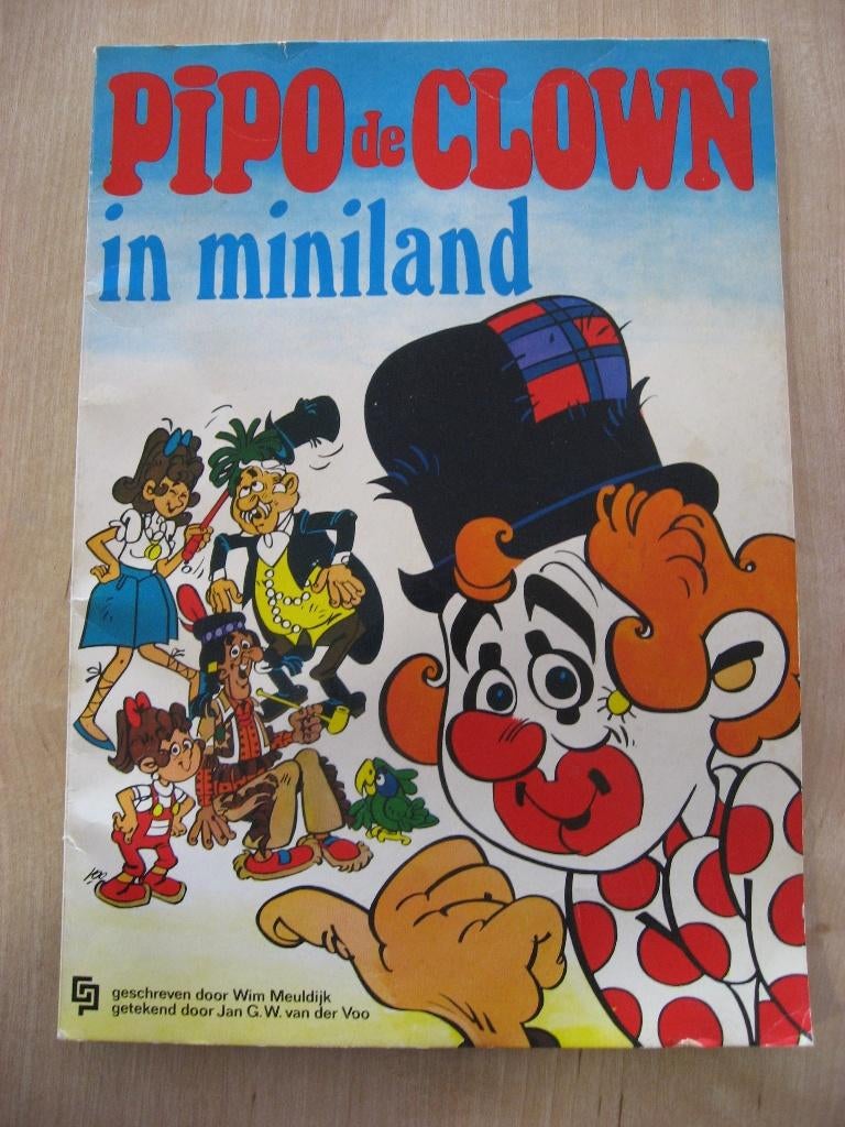 Pipo de Clown in Miniland. 1970, Boeken, Eén stripboek, Ophalen of Verzenden, Gelezen
